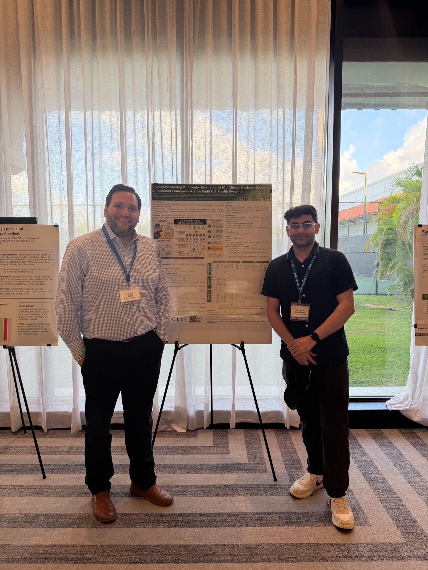 CLIF federated ICU clinical decision support poster at SAIL 2026